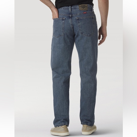 Men’s Wrangler Relaxed Fit Premium Quality Levi Jeans - Picture 5 of 14
